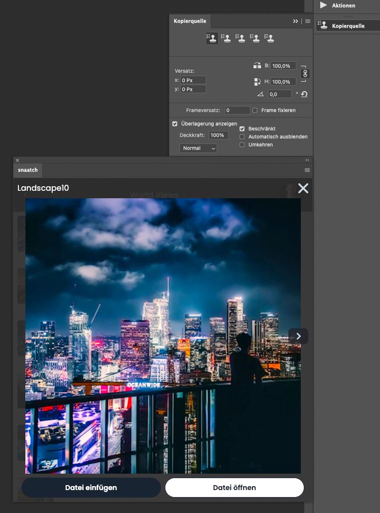 Adobe Photoshop mit Rosetta öffnen